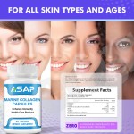 Marine Collagen Capsules Manufacturer - OEM 10000mg Vitamin C Whitening