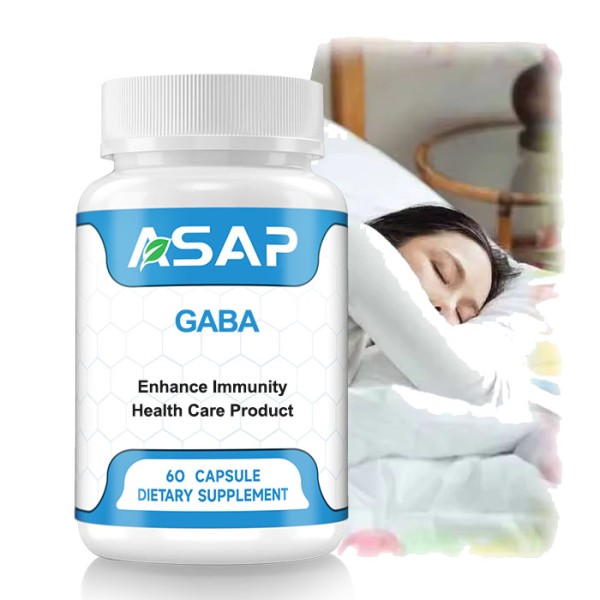 GABA Capsules Factory - OEM 500mg Gamma Aminobutyric Acid