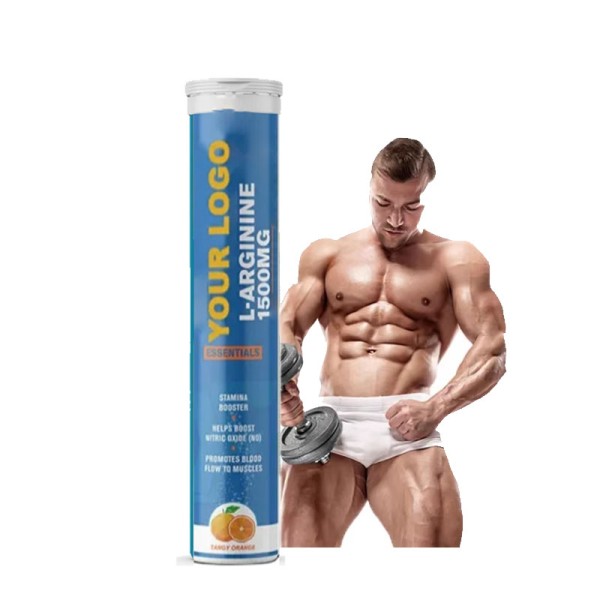 L-Arginine Tablets Supplier - OEM Pre Workout Energy Effervescent
