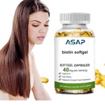 Biotin Softgels Factory - OEM Collagen Keratin Hair Skin Nails