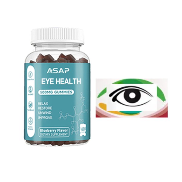 Zeaxanthin Gummies Factory - OEM Lutein Eyesight Vegan Gummy