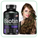 Biotin Capsules Manufacturer - OEM 10000mcg Hair Growth Supplement