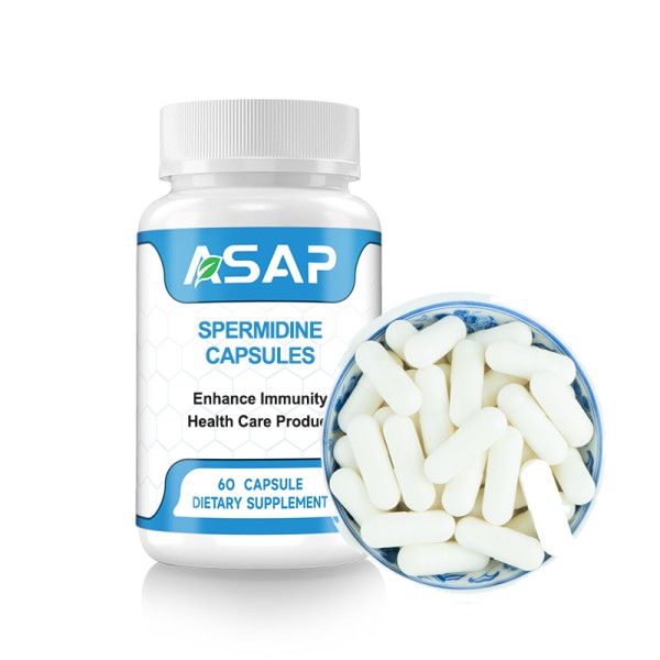 Spermidine Capsules Factory - OEM Wheat Germ Extract 1% Vegan