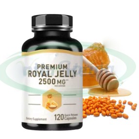 Royal Jelly Softgels Supplier - OEM Ginseng Beauty Supplement 500mg
