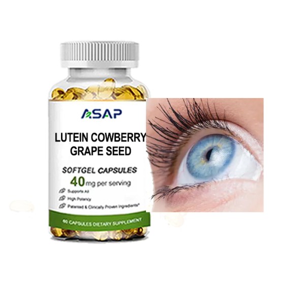 Lutein Softgels Factory - OEM Zeaxanthin Eye Vitamin Capsule