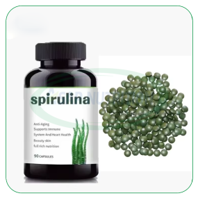 Spirulina Tablets Factory - OEM Detox Energy Support 60 Tablets