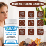 Lions Mane Capsules Supplier - OEM Mushroom Extract Brain Supplement