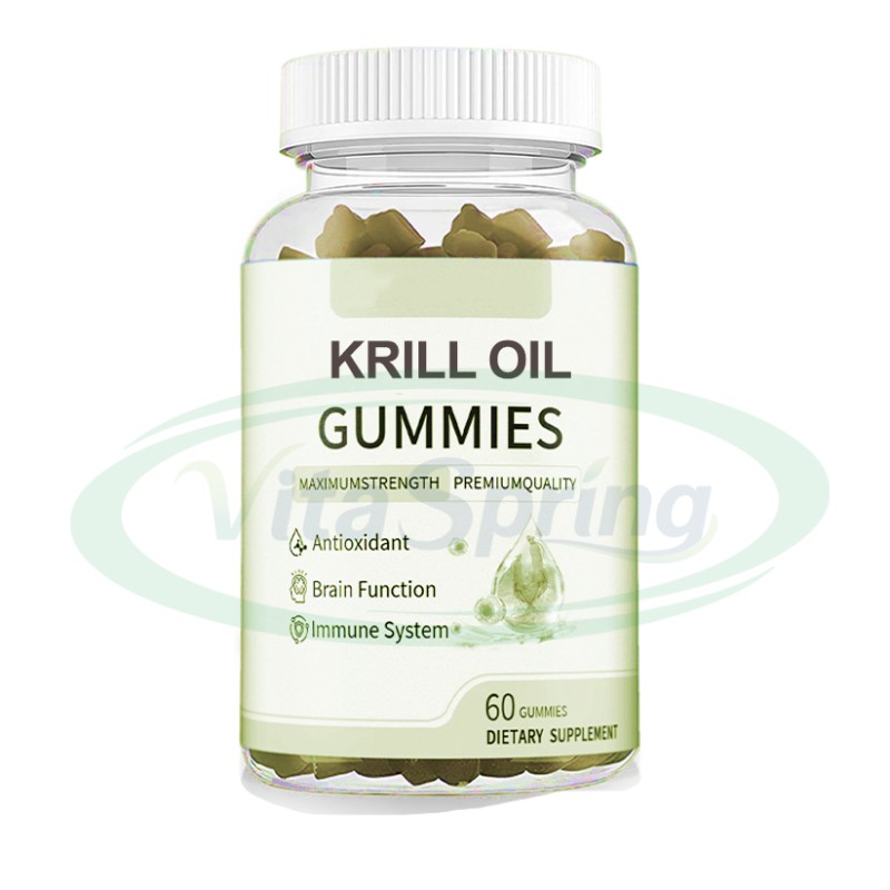 Krill Oil Gummies Supplier - OEM Natural Omega 3 Gummy Supplement