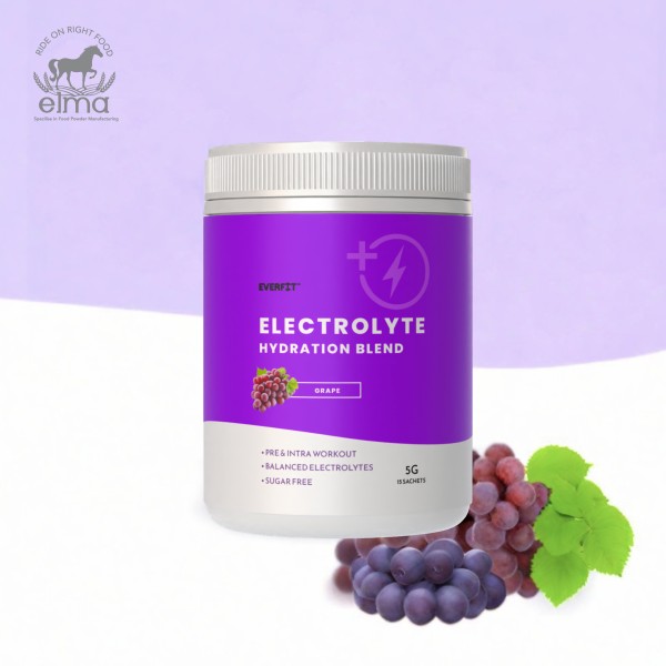 Electrolyte Powder Supplier - Sports Instant Health Grape Packs