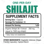 Shilajit Capsules Factory - OEM Fulvic Acid Energy Support Capsules