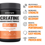 Vegan Creatine Powder Factory - OEM Sugar Free Vanilla Strawberry Flavor
