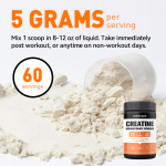 Vegan Creatine Powder Factory - OEM Sugar Free Vanilla Strawberry Flavor