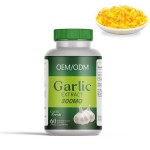 Garlic Oil Softgels Manufacturer - OEM Natural Organic Body System Supplement