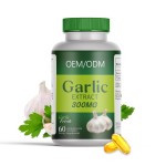Garlic Oil Softgels Factory - OEM Antioxidant Cardiovascular Health Capsule