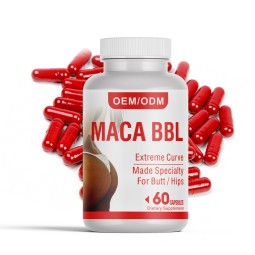 Maca Root Capsules Factory - OEM Butt Hips Enlargement Extract