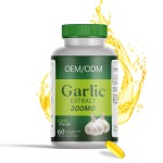 Garlic Oil Softgels Supplier - OEM 350mg Vegan Bulk Softgel Capsule