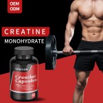 Creatine Monohydrate Capsules Supplier - OEM Body Building Healthcare Powder