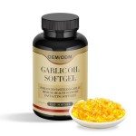 Garlic Oil Softgels Supplier - OEM Allicin Sterilization Softgel Capsules