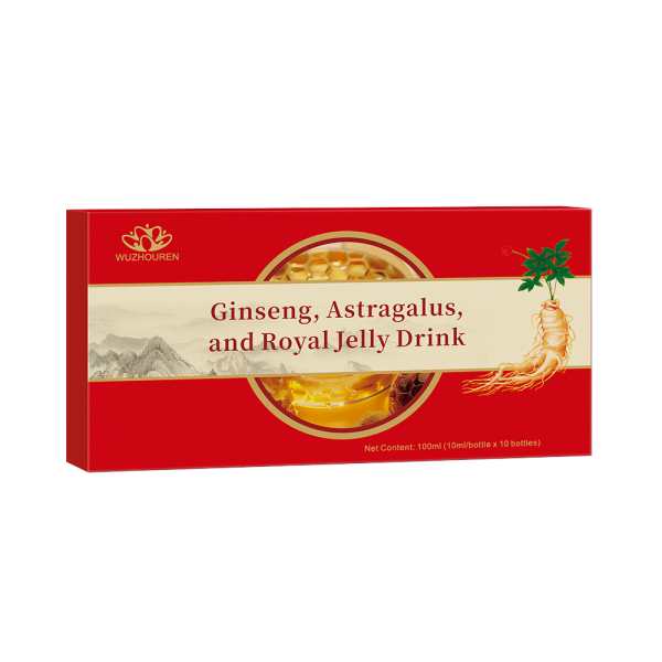 Gastrodia Ginseng Drink Manufacturer - OEM Senior Health Royal Jelly Beverage