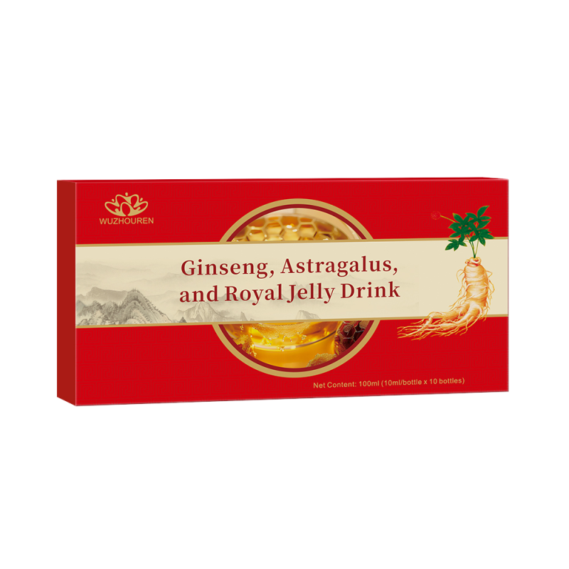 Gastrodia Ginseng Drink Manufacturer - OEM Senior Health Royal Jelly Beverage