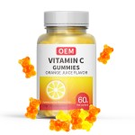 Vitamin C Gummies Factory - OEM 60g Dietary Supplement Soft Candy