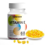 Vitamin E Softgels Factory - OEM Face Skin Care Antioxidant Supplement