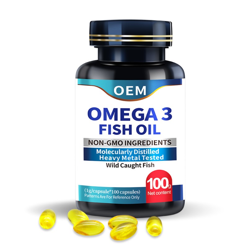 Fish Oil Softgels Manufacturer - OEM Omega 3 500mg Chewable Softgel