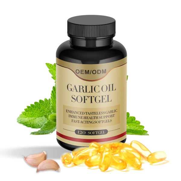 Black Garlic Softgels Factory - OEM Odorless Health Supplement Softgel