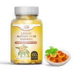 Loquat Pear Gummies Factory - OEM Flavored Herbal Supplement Soft Candy