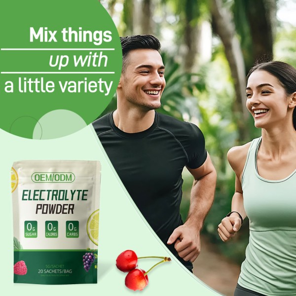 Electrolyte Powder Manufacturer - OEM Zero Calorie Sugar Free Hydration