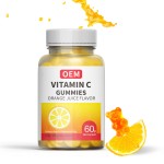 Vitamin C Gummies Factory - OEM 60g Dietary Supplement Soft Candy