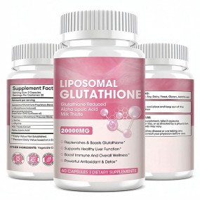 Glutathione Capsules Manufacturer - OEM 20000mg Skin Whitening Support