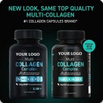 Multi Collagen Capsules Supplier - OEM Type I II III V X Blend