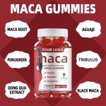 Maca Root Gummies Supplier - OEM Black Maca Fenugreek Energy Women