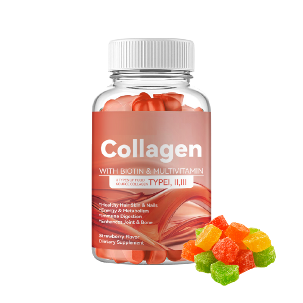 Collagen Gummies Supplier - OEM 3 Source Biotin Multi Vitamin