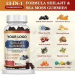 Shilajit Honey Gummies Manufacturer - OEM Ashwagandha Black Seed Ginseng
