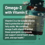 Omega-3 Softgels Manufacturer - OEM 1000mg Vitamin E Heart Brain
