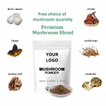Mushroom Supplement Powder Supplier - OEM Reishi Lions Mane Cordyceps