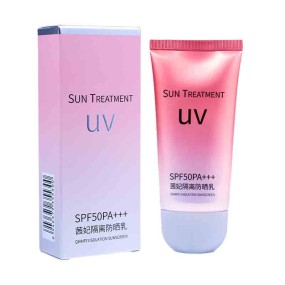 Sunscreen Cream Supplier - OEM SPF50PA+++ Waterproof Sweatproof