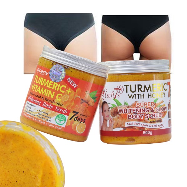 Scalp Scrub Factory - Organic Whitening Body Scrubs Jars