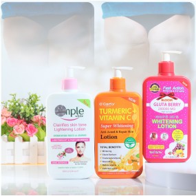 Body Lotion Manufacturer - Turmeric Vitamin C Whitening OEM