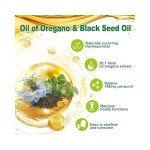Oregano Softgel Manufacturer - OEM 2 in 1 6000mg Black Seed Oil