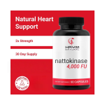 Nattokinase Capsules Supplier - OEM 4000 FU Brain Heart Support