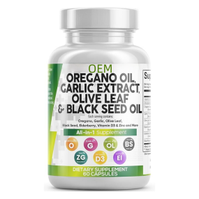 Oregano Oil Softgels Supplier - OEM Natural Herbal Vegetarian Capsules