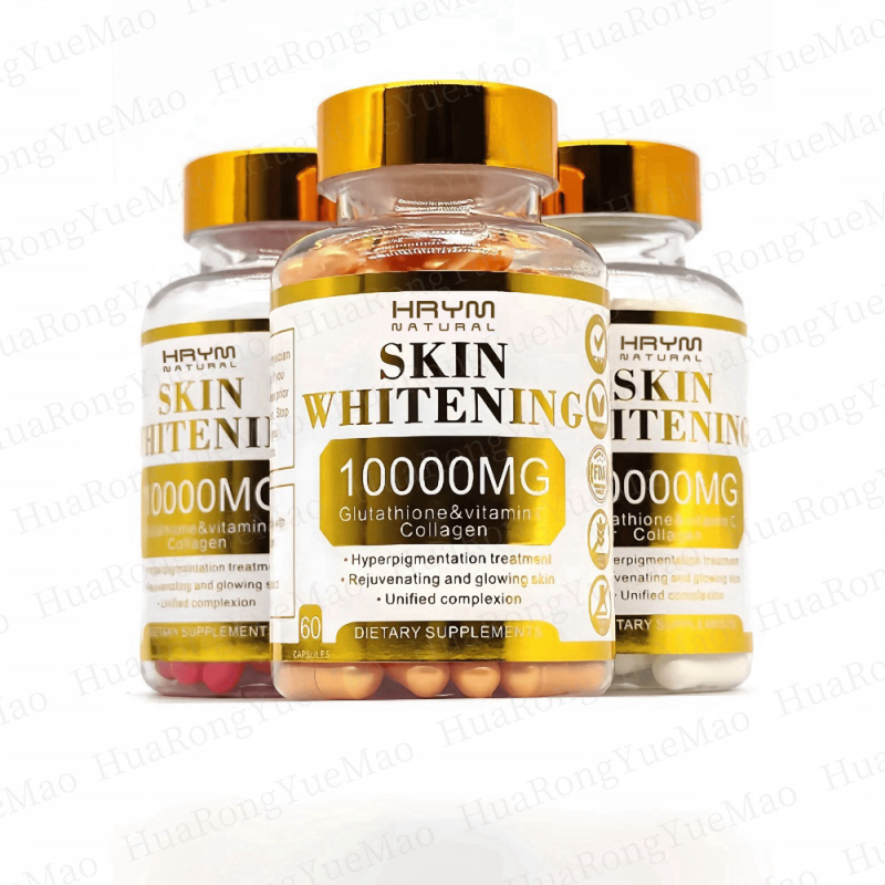 Glutathione Capsules Supplier - OEM Halal 5X Extra Whitening Collagen