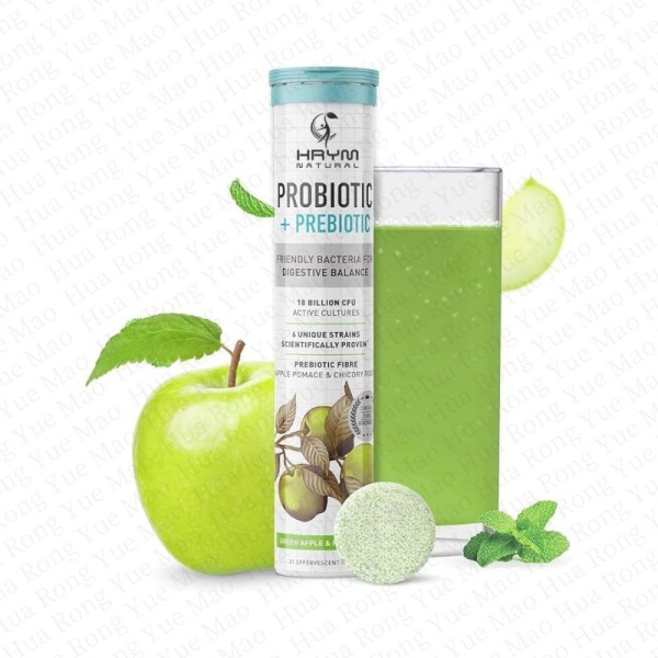Probiotics Effervescent Tablets Supplier - OEM Billion CFU Prebiotic