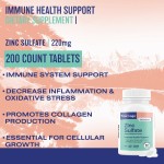 Zinc Supplements Tablets Factory - OEM Sulfate Immune System Support