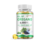 Oregano Softgel Manufacturer - OEM 2 in 1 6000mg Black Seed Oil