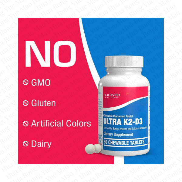 Vitamin D3 K2 Tablets Manufacturer - OEM Bone Joint Teeth Immune