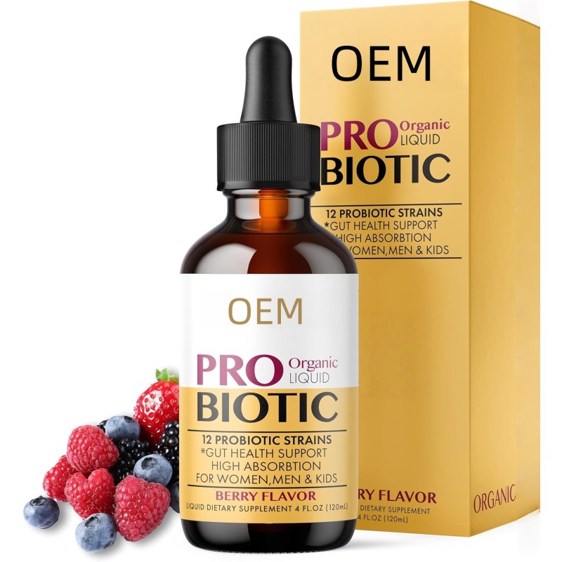 Intestinal Cleansing Drops Factory - OEM Liquid Probiotic Chlorella